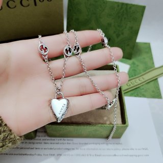 Gucci Interlocking G Double Chain Necklace