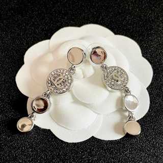 Chanel Delicate Pearl Charm Drop Earrings