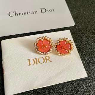 Dior Bloom Pearl Medallion Earrings