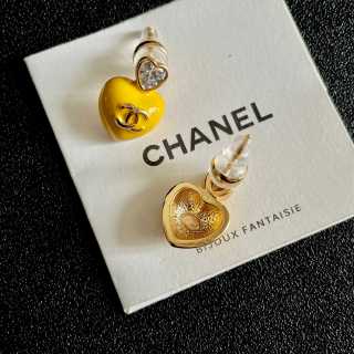 Chanel Fresh Fruit Charm Stud Earrings