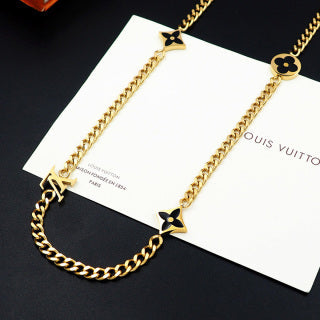 Louis Vuitton Monogram Link Chain Necklace
