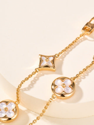 Louis Vuitton Blossom Pearl Charm Bracelet