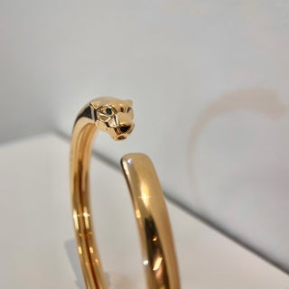 CARTIER Azelle Panther Sculpted Bangle