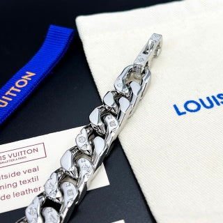 Louis Vuitton Signature Twist Link Bracelet