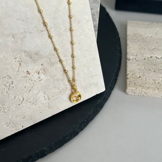 Gucci GG Mini Medallion Gold Chain Necklace