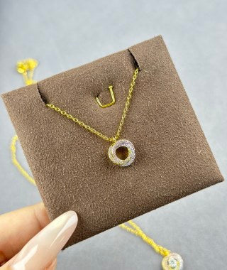 Cartier Trinity Necklace (Three-Gold, Fully Diamond-Set)