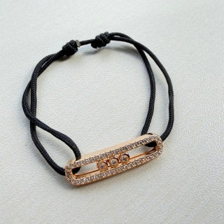 Messika Move Cord Pavé Diamond Bracelet