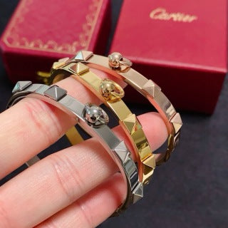 Cartier narrow-width studded bracelet