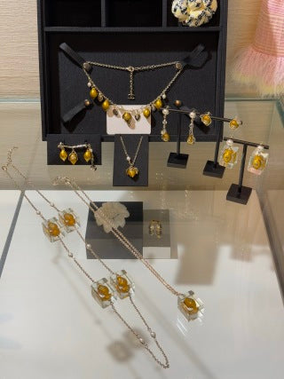 Chanel Pearl Gold Fruit Charm Drop Earrings – Elegant Luxury Fashion Jewelry