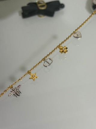 Dior Celestial Charm Mixed Metal Bracelet
