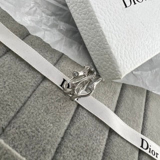 Dior CD Knot Open Band Ring