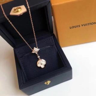 Louis Vuitton Blossom Flower Pendant Necklace