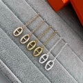 Hermès H Mini Drop Stud Earrings