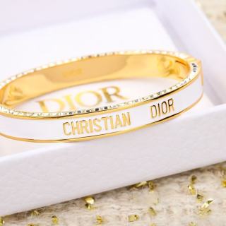 Dior Écriture Signature Open Cuff Bracelet