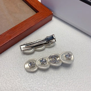 CHANEL Celestine Pearl Bloom Hair Clip