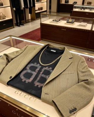 Gucci GG Interlocking Link Chain Necklace