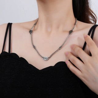 Gucci Interlocking G Medallion Chain Necklace
