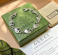 Gucci Interlocking G Horseshoe Link Chain Bracelet