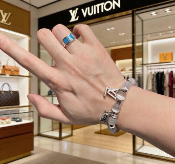 Louis Vuitton Rainbow Monogram Band Ring