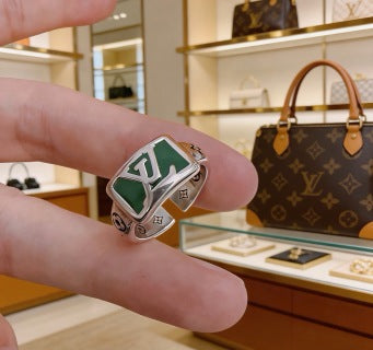 Louis Vuitton Rainbow Monogram Band Ring