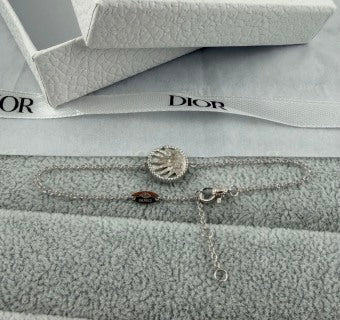Dior Medallion Oblique Charm Bracelet