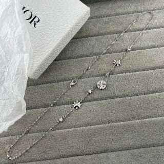 Dior Star Compass CD Pendant Necklace