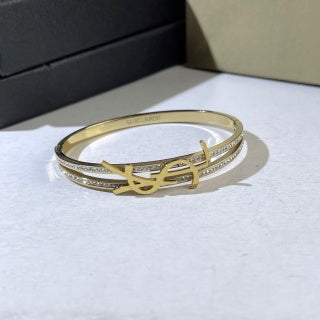 YSL Celestial Star Crystal Cuff Bracelet