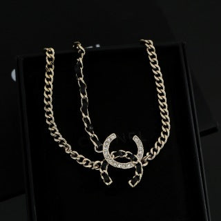CHANEL Classic Link Emblem Chain Necklace