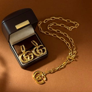 Gucci GG Toggle Link Chain Necklace