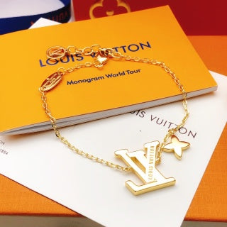 Louis Vuitton Blossom Letter Charm Bracelet