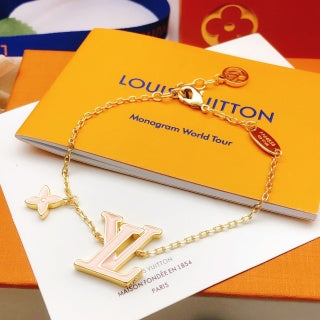 Louis Vuitton Blossom Letter Charm Bracelet