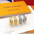 Louis Vuitton Twist Link Stud Earrings