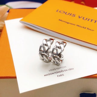 Louis Vuitton Twist Link Stud Earrings