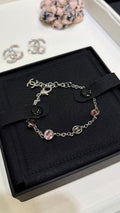 Chanel Delicate Gemstone Charm Bracelet