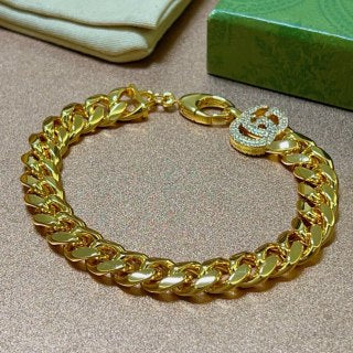 Gucci Interlocking G Chunky Chain Link Bracelet