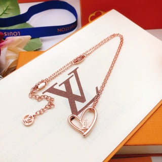 Louis Vuitton Heart Blossom Pendant Necklace