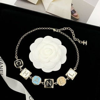Chanel Letter Necklace