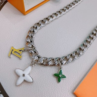 Louis Vuitton Blossom Garden Chain Necklace