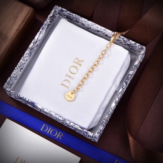 Dior Liora Crystal Medallion Pendant Necklace