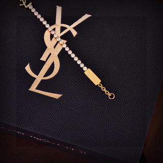 YSL Radiant Pavé Chain Bracelet