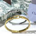Dior Liora CD Toggle Open Cuff Bracelet