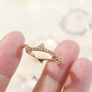 Dior Élan Crystal Wave Ring