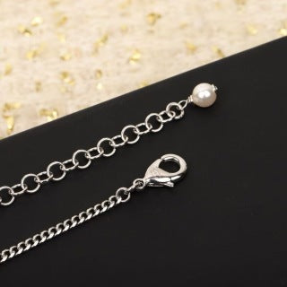 Chanel Crystal Pearl Layered Necklace – Elegant Luxury Fashion Jewelry