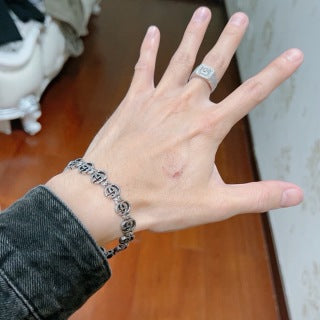Gucci Interlocking G Link Charm Bracelet