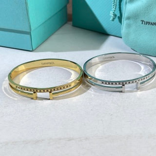 Tiffany T Square Open Cuff Bracelet – Minimalist Luxury Jewelry