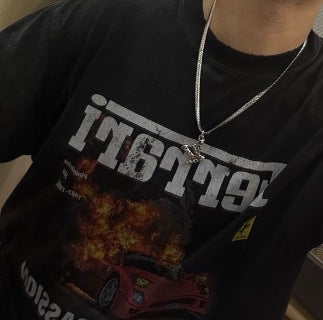 Louis Vuitton Monogram Arrow Pendant Chain Necklace