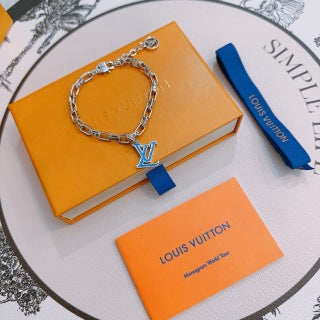 Louis Vuitton Monogram Tag Link Bracelet