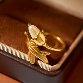 Dior Nature Bloom Pearl Ring