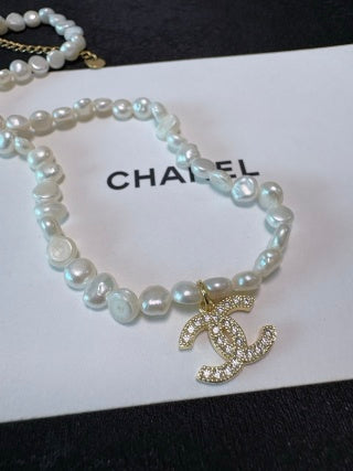 Chanel Timeless Pearl Signature CC Necklace