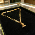 Gucci Animal Charm Box Link Chain Necklace